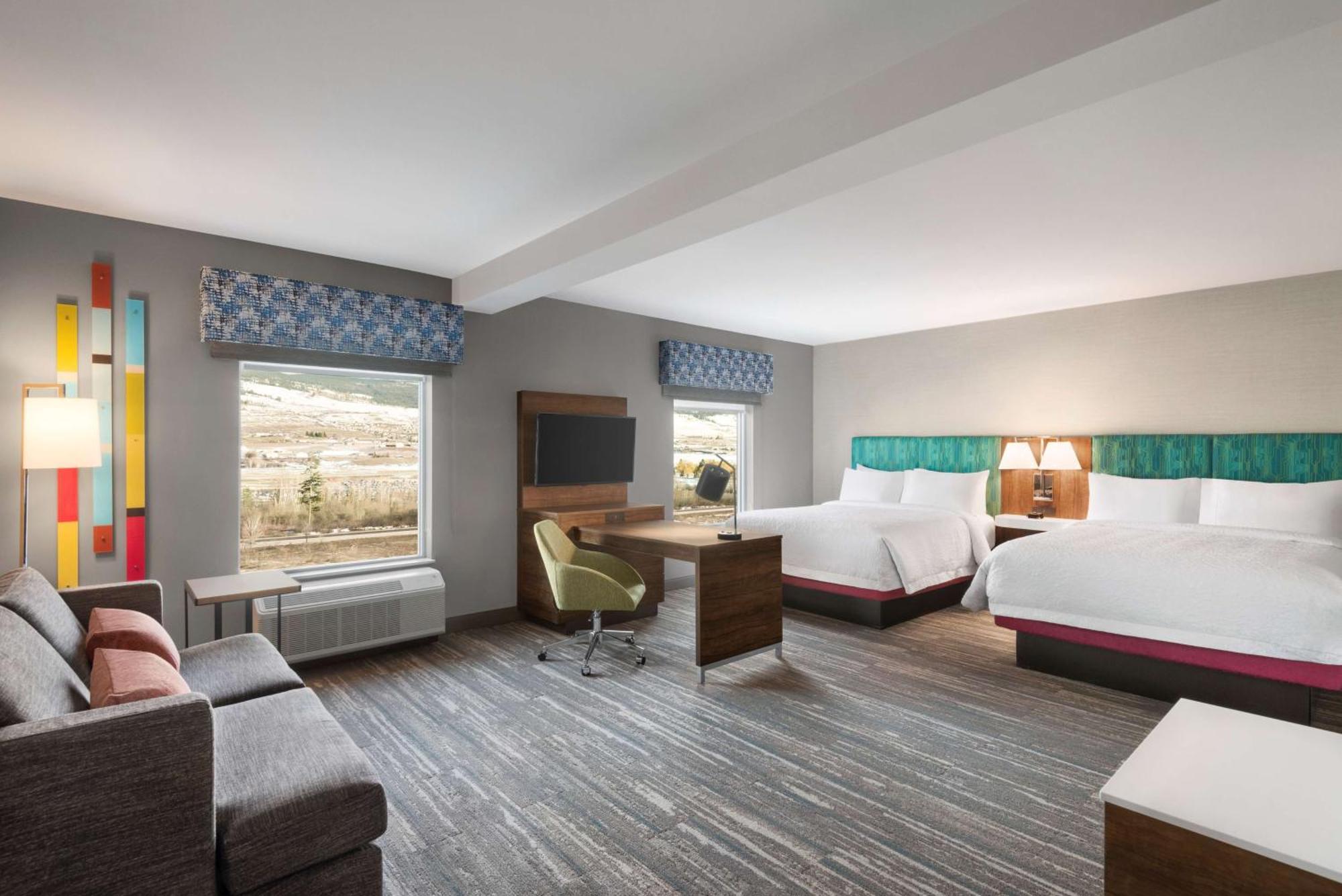 Hampton Inn & Suites Kelowna, British Columbia, Canada Buitenkant foto